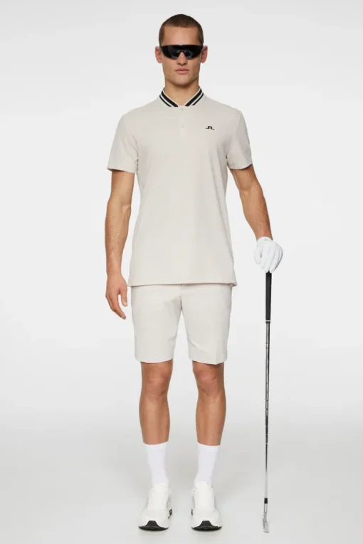 Golf|Polo Shirts<J.Lindeberg Tyson Polo Moonbeam