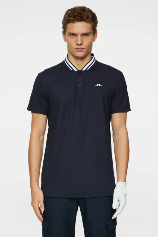 Golf|Polo Shirts<J.Lindeberg Tyson Polo JLNavy