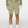 Golf|Shorts<J.Lindeberg Vent Shorts OilGreen