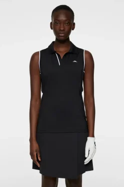 Golf|Tanks<J.Lindeberg Viola Sleeveless Top Black