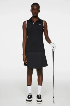 Golf|Tanks<J.Lindeberg Viola Sleeveless Top Black
