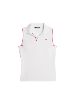 Golf|Tanks<J.Lindeberg Viola Sleeveless Top White