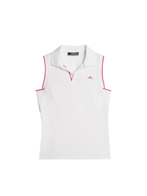 Golf|Tanks<J.Lindeberg Viola Sleeveless Top White