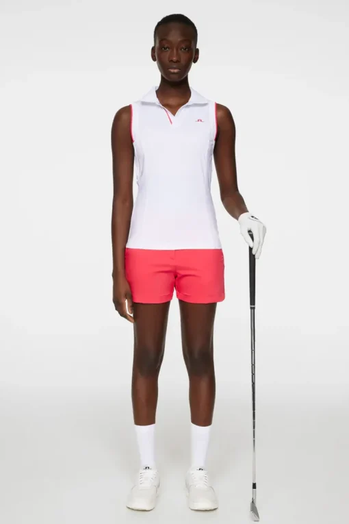 Golf|Tanks<J.Lindeberg Viola Sleeveless Top White