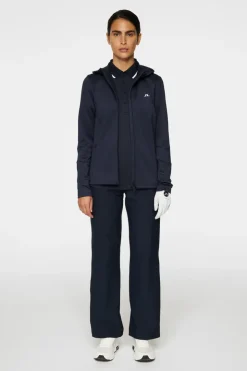 Ski|Golf<J.Lindeberg W Aerial Zip Hood JLNavy