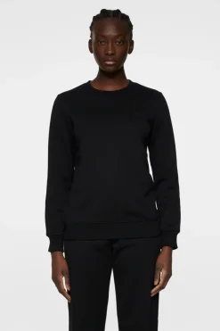 Sweaters|Active<J.Lindeberg W Alpha Crew Neck Black