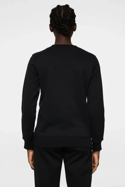 Sweaters|Active<J.Lindeberg W Alpha Crew Neck Black