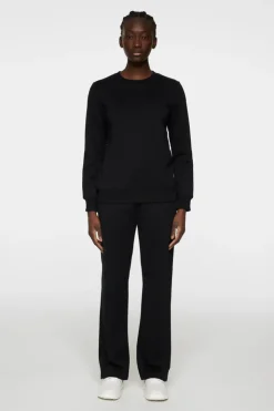 Sweaters|Active<J.Lindeberg W Alpha Crew Neck Black