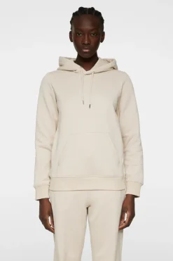 Active|Hoodies<J.Lindeberg W Alpha Hood Moonbeam