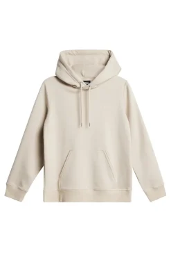 Active|Hoodies<J.Lindeberg W Alpha Hood Moonbeam