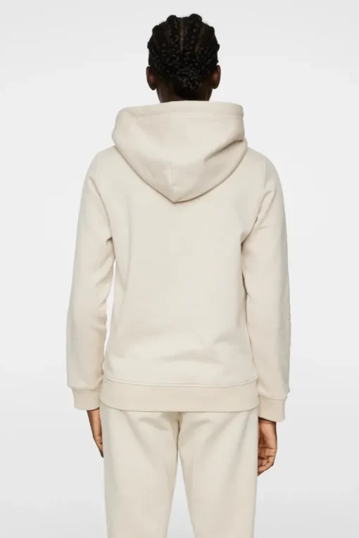 Active|Hoodies<J.Lindeberg W Alpha Hood Moonbeam