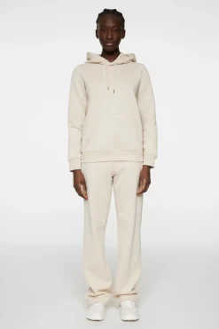 Active|Hoodies<J.Lindeberg W Alpha Hood Moonbeam