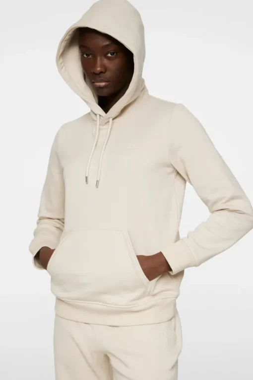 Active|Hoodies<J.Lindeberg W Alpha Hood Moonbeam