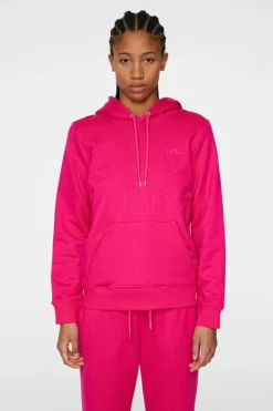 Après Ski<J.Lindeberg W Alpha Hood PinkPeacock
