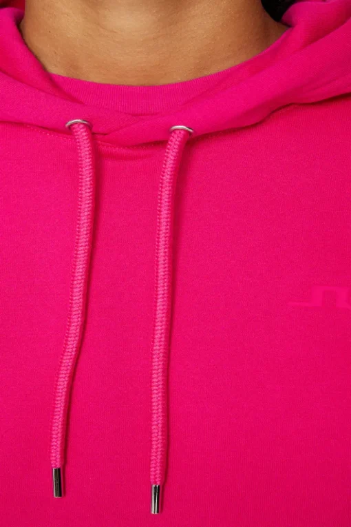 Après Ski<J.Lindeberg W Alpha Hood PinkPeacock