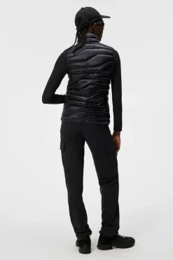 Vests|Outdoor<J.Lindeberg W Cliff Light Down Vest Black