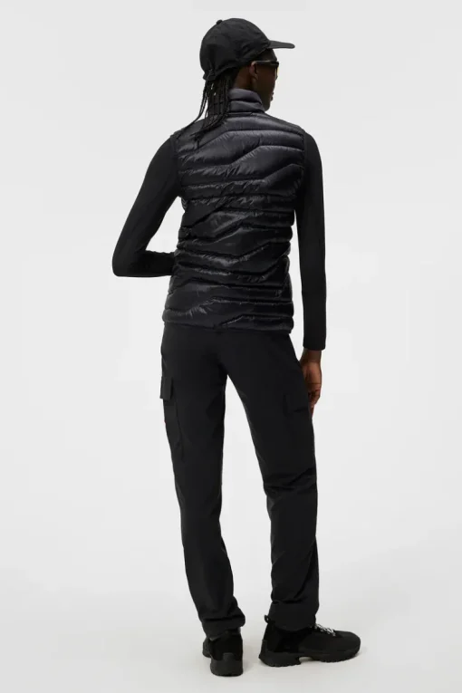 Vests|Outdoor<J.Lindeberg W Cliff Light Down Vest Black