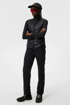 Vests|Outdoor<J.Lindeberg W Cliff Light Down Vest Black