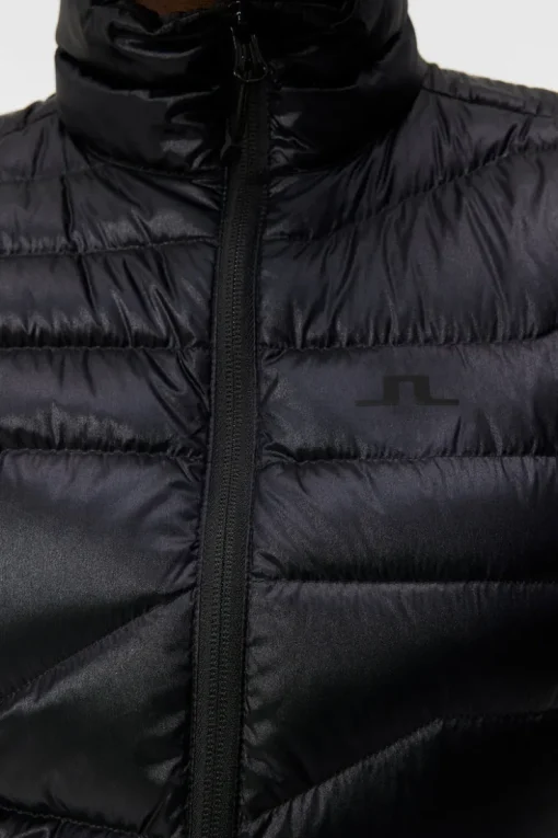 Vests|Outdoor<J.Lindeberg W Cliff Light Down Vest Black