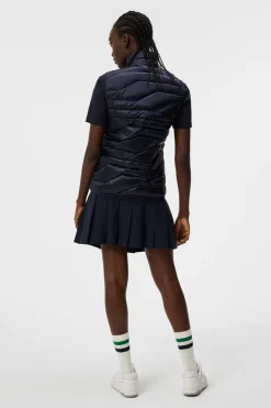 Vests|Outdoor<J.Lindeberg W Cliff Light Down Vest JLNavy