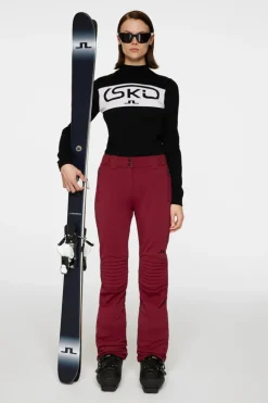 Ski|Bottoms<J.Lindeberg W Stanford Pant Cabernet