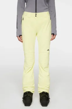 Ski|Bottoms<J.Lindeberg W Stanford Pant PaleLimeYellow