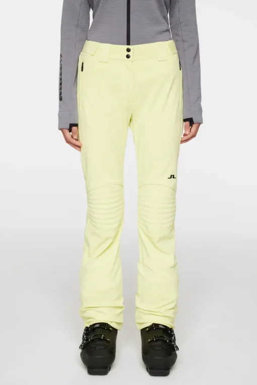 Ski|Bottoms<J.Lindeberg W Stanford Pant PaleLimeYellow