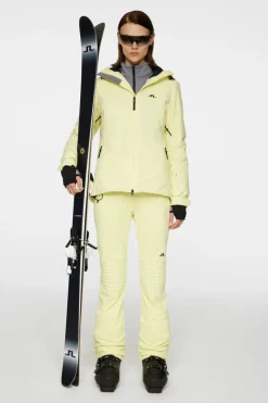 Ski|Bottoms<J.Lindeberg W Stanford Pant PaleLimeYellow