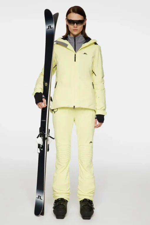 Ski|Bottoms<J.Lindeberg W Stanford Pant PaleLimeYellow