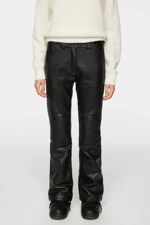 Ski|Bottoms<J.Lindeberg W Stanford Pant Leather Black