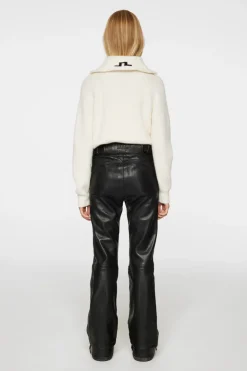 Ski|Bottoms<J.Lindeberg W Stanford Pant Leather Black