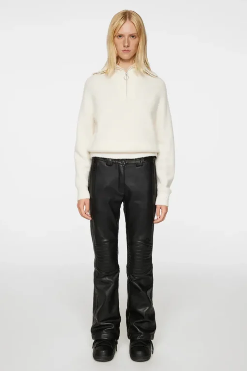 Ski|Bottoms<J.Lindeberg W Stanford Pant Leather Black