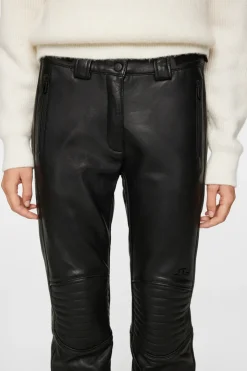 Ski|Bottoms<J.Lindeberg W Stanford Pant Leather Black