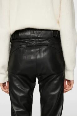 Ski|Bottoms<J.Lindeberg W Stanford Pant Leather Black