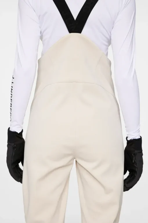 Ski|Bottoms<J.Lindeberg W Stanford Pro Bib Pant Moonbeam