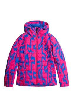 Ski|Jackets<J.Lindeberg W Thermic Down Jacket Printed GlitchBridgePink