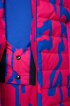 Ski|Jackets<J.Lindeberg W Thermic Down Jacket Printed GlitchBridgePink