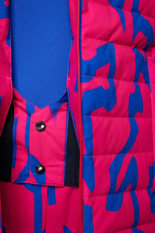 Ski|Jackets<J.Lindeberg W Thermic Down Jacket Printed GlitchBridgePink