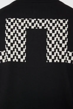 T-shirts|Tops<J.Lindeberg Walsh LS Print T-shirt Black