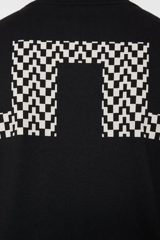 T-shirts|Tops<J.Lindeberg Walsh LS Print T-shirt Black