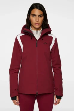 Ski|Jackets<J.Lindeberg Wera Jacket Cabernet
