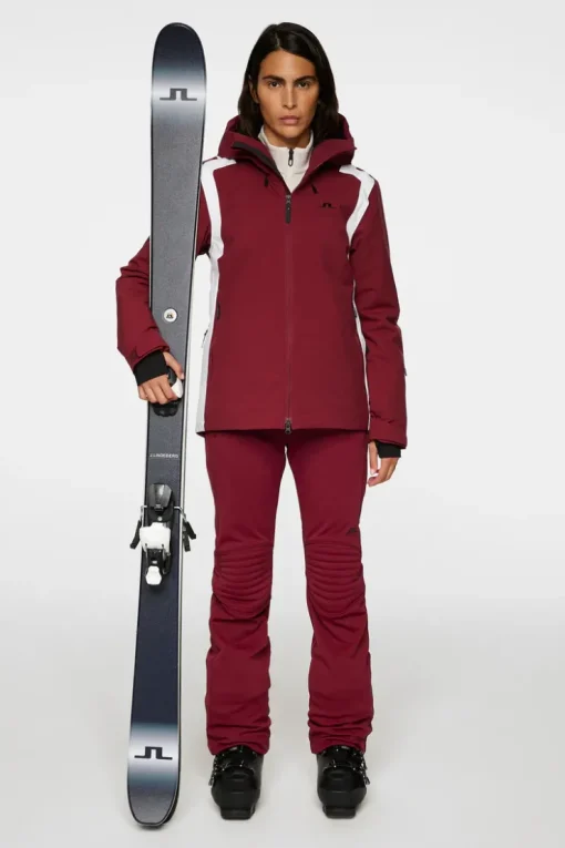 Ski|Jackets<J.Lindeberg Wera Jacket Cabernet