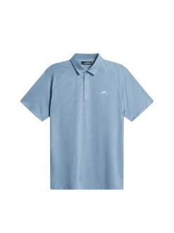 Golf|Polo Shirts<J.Lindeberg Wilhelm Polo RainWashed