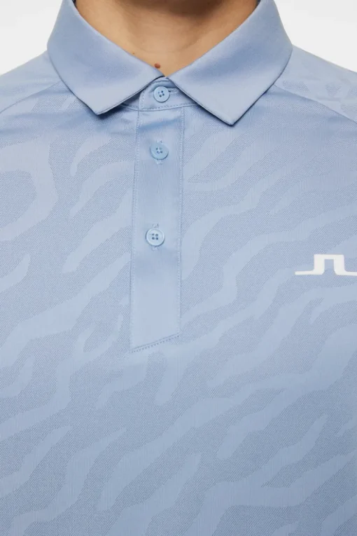 Golf|Polo Shirts<J.Lindeberg Wilhelm Polo RainWashed