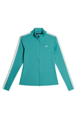Golf|Base & Mid Layers<J.Lindeberg Wilma Mid Layer Teal