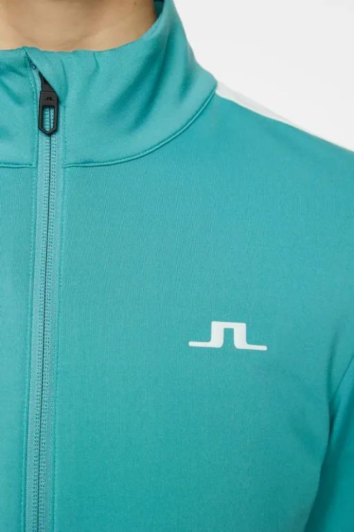 Golf|Base & Mid Layers<J.Lindeberg Wilma Mid Layer Teal
