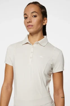 Golf|Tops<J.Lindeberg Zuri Top Moonbeam