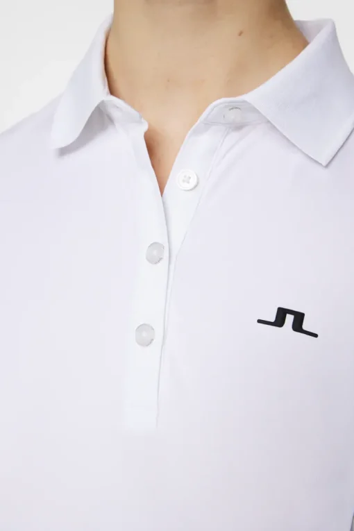 Golf|Tops<J.Lindeberg Zuri Top White